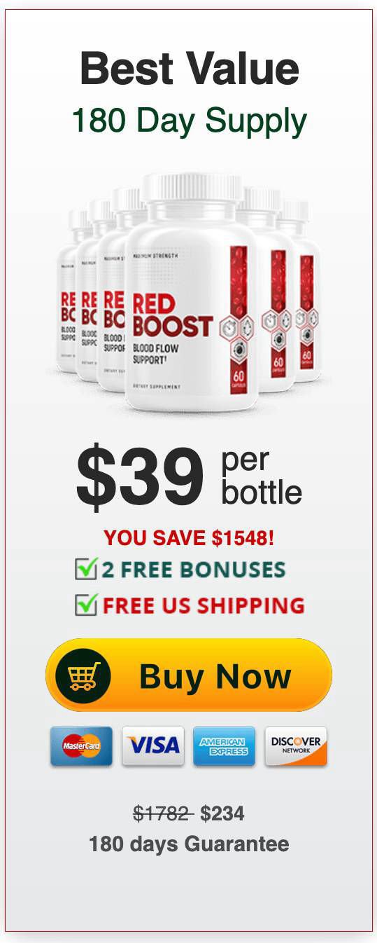 RedBoost buy 6 bottles